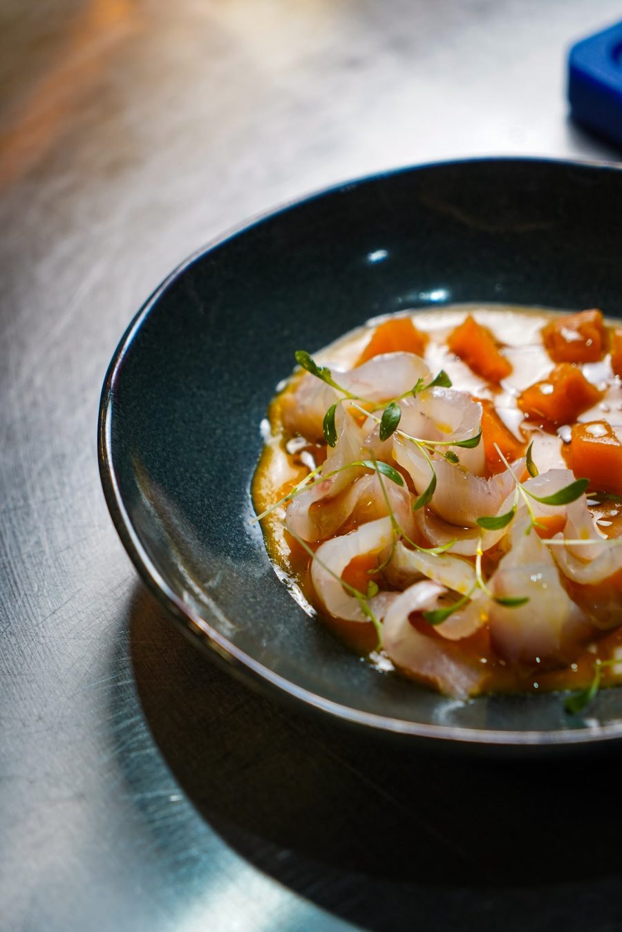Tiradito de corvina